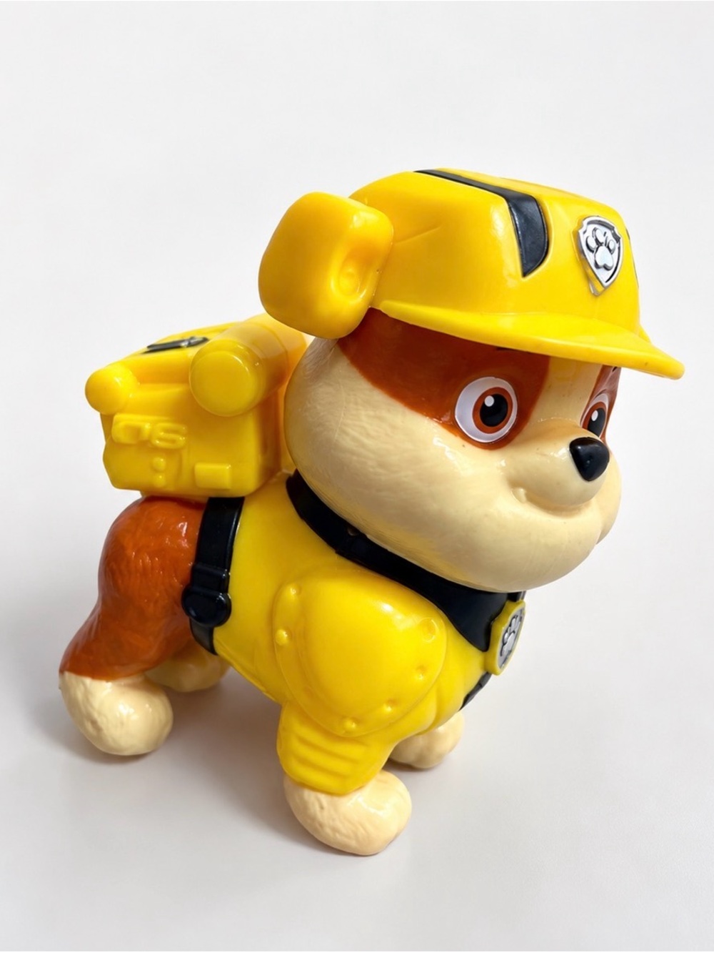 Paw Patrol Rubble Construction Pup in Yellow and Brown